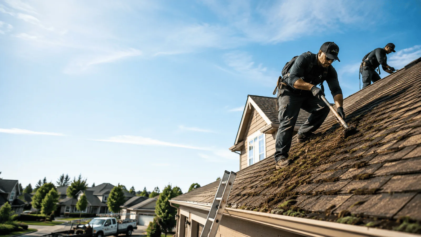 Roof Moss Removal in Cuba City, WI near me